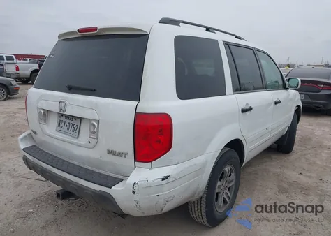 2003 Honda Pilot Ex-L из США, поврежденный, VIN 2HKYF18613H511367